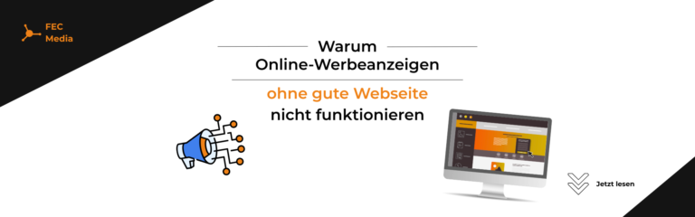 Warum Online-Werbeanzeigen nicht ohne eine gute Webseite funktionieren